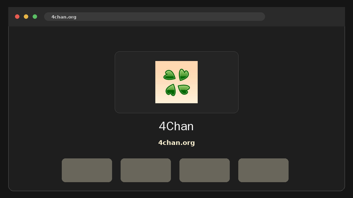 4Chan · előnézete