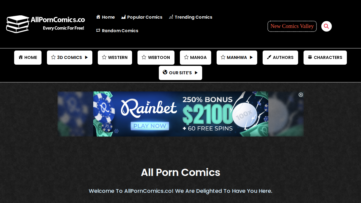 AllPornComics · előnézete