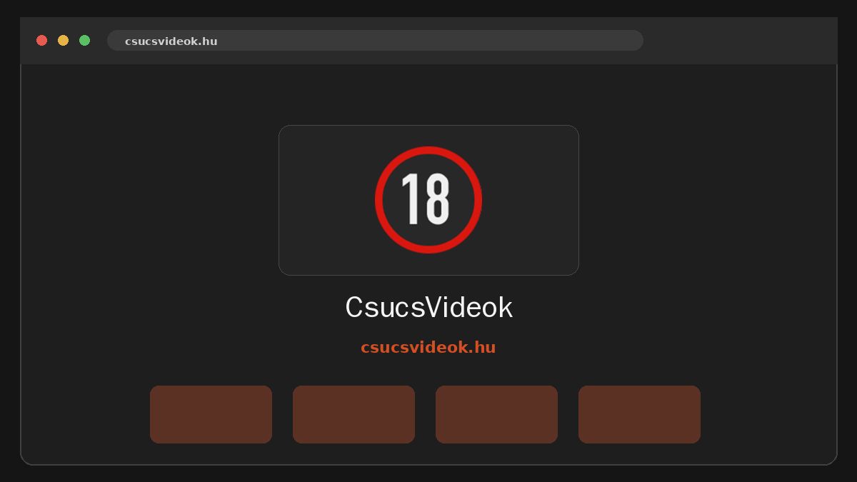 CsucsVideok · előnézete