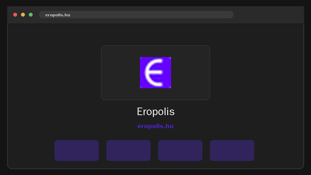 Eropolis · előnézete