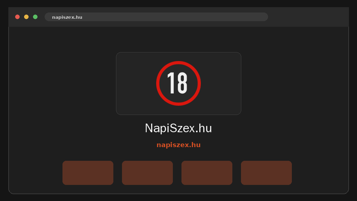 NapiSzex.hu · előnézete