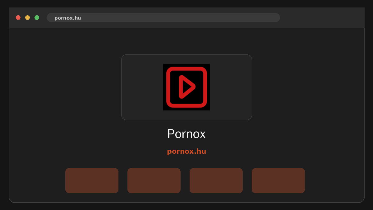 Pornox · előnézete