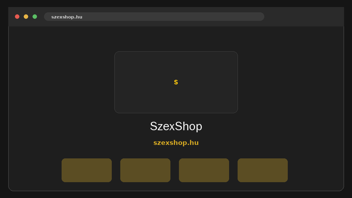 SzexShop · előnézete